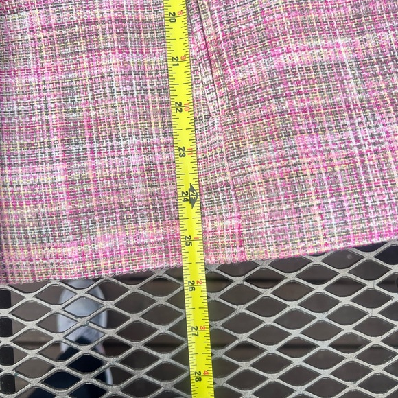 Sag Harbor Pink and Green Tweed Jacket - Size 16p - Picture 13 of 13